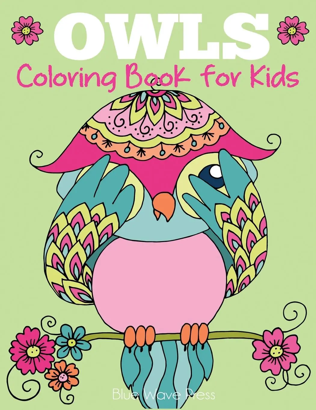 Cover: 9781949651577 | Owls Coloring Book for Kids | Blue Wave Press | Taschenbuch | Englisch