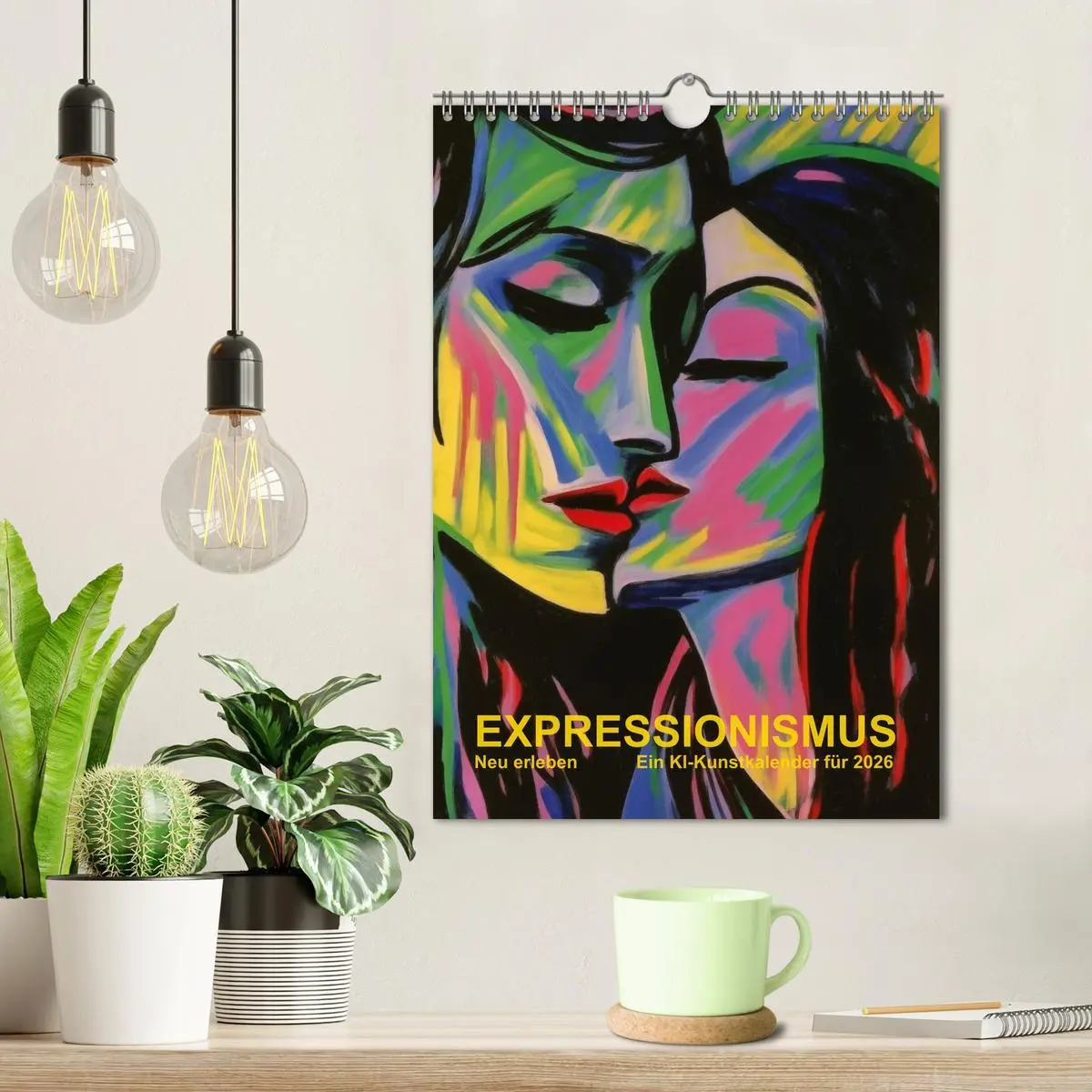 Bild: 9783457941577 | EXPRESSIONISMUS Neu Erleben Ein KI-Kunstkalender (Wandkalender 2026...