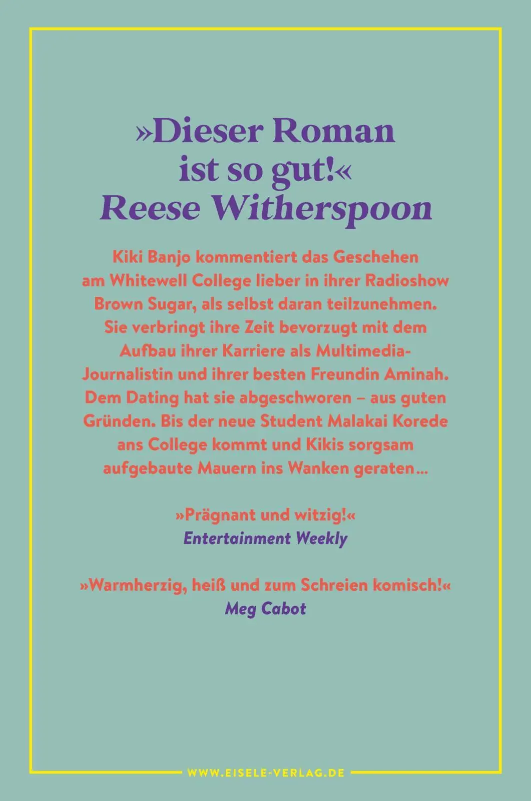Rückseite: 9783961611577 | Honey &amp; Spice | Bolu Babalola | Taschenbuch | 432 S. | Deutsch | 2023