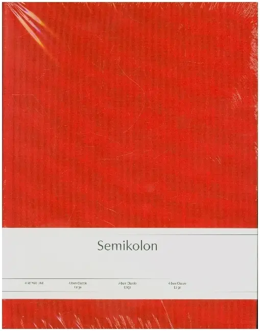 Cover: 4250053621677 | Semikolon Album Classic Large orange | Buch | Deutsch | 2021