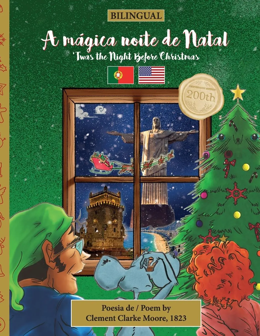Cover: 9781953501677 | BILINGUAL 'Twas the Night Before Christmas - 200th Anniversary Edition