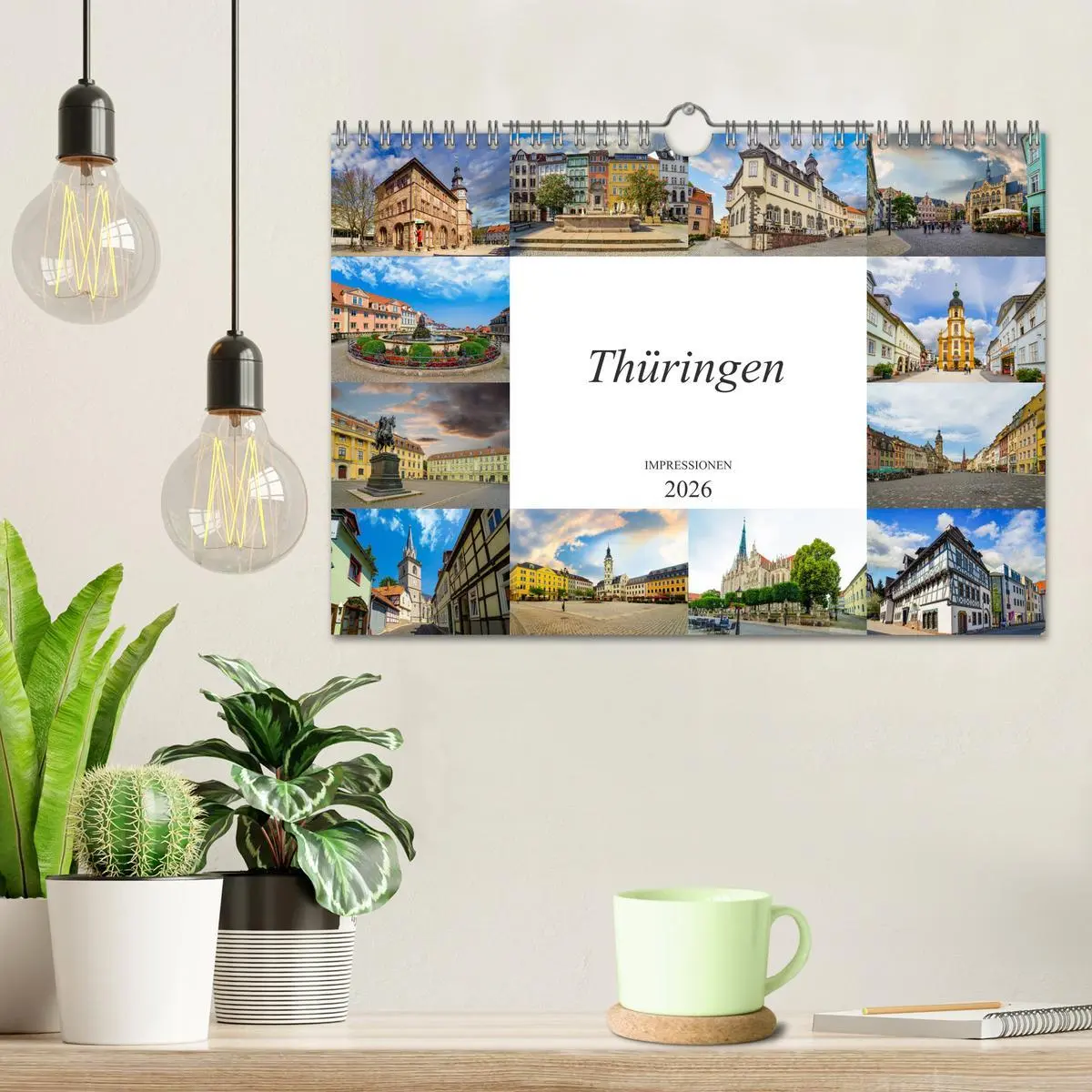 Bild: 9783457791677 | Thüringen Impressionen (Wandkalender 2026 DIN A4 quer), CALVENDO...