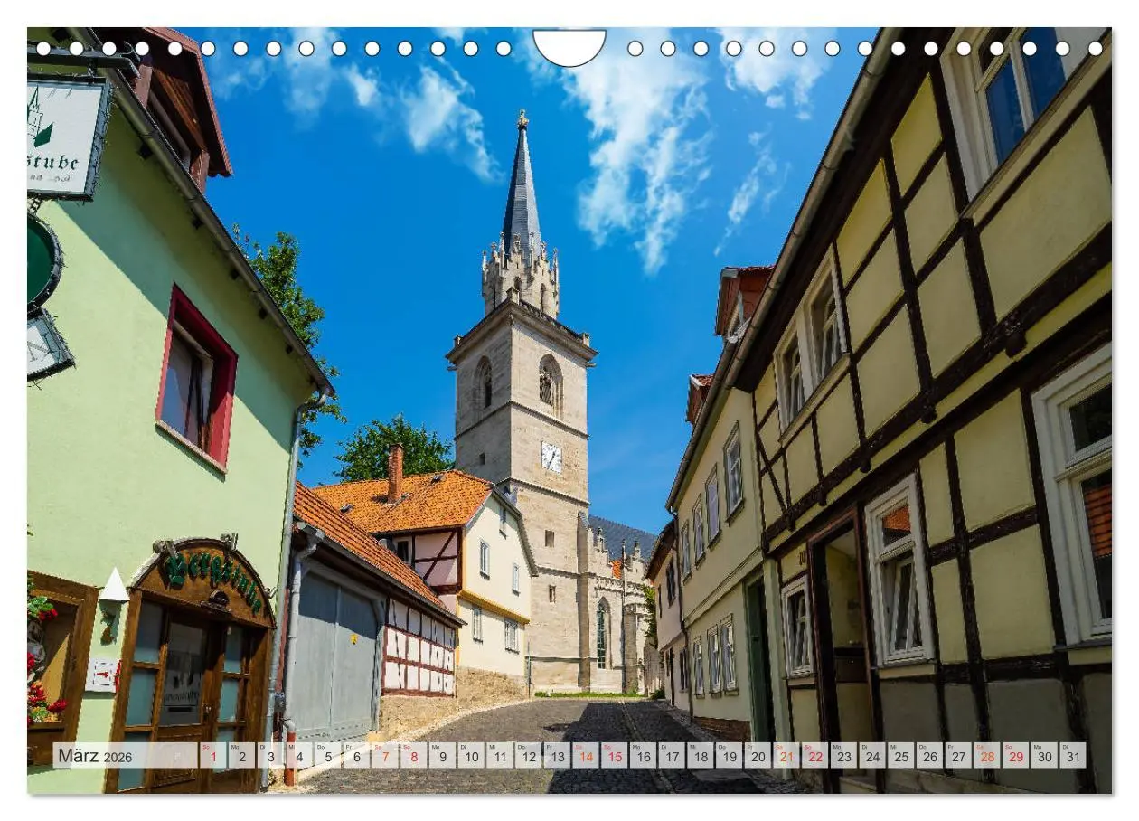Bild: 9783457791677 | Thüringen Impressionen (Wandkalender 2026 DIN A4 quer), CALVENDO...