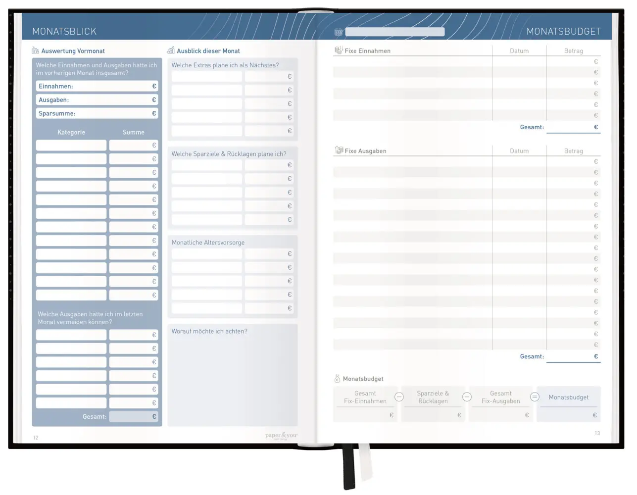 Bild: 4029357111777 | Finanzplaner A5+ | Kalender | Deutsch | Häfft | EAN 4029357111777