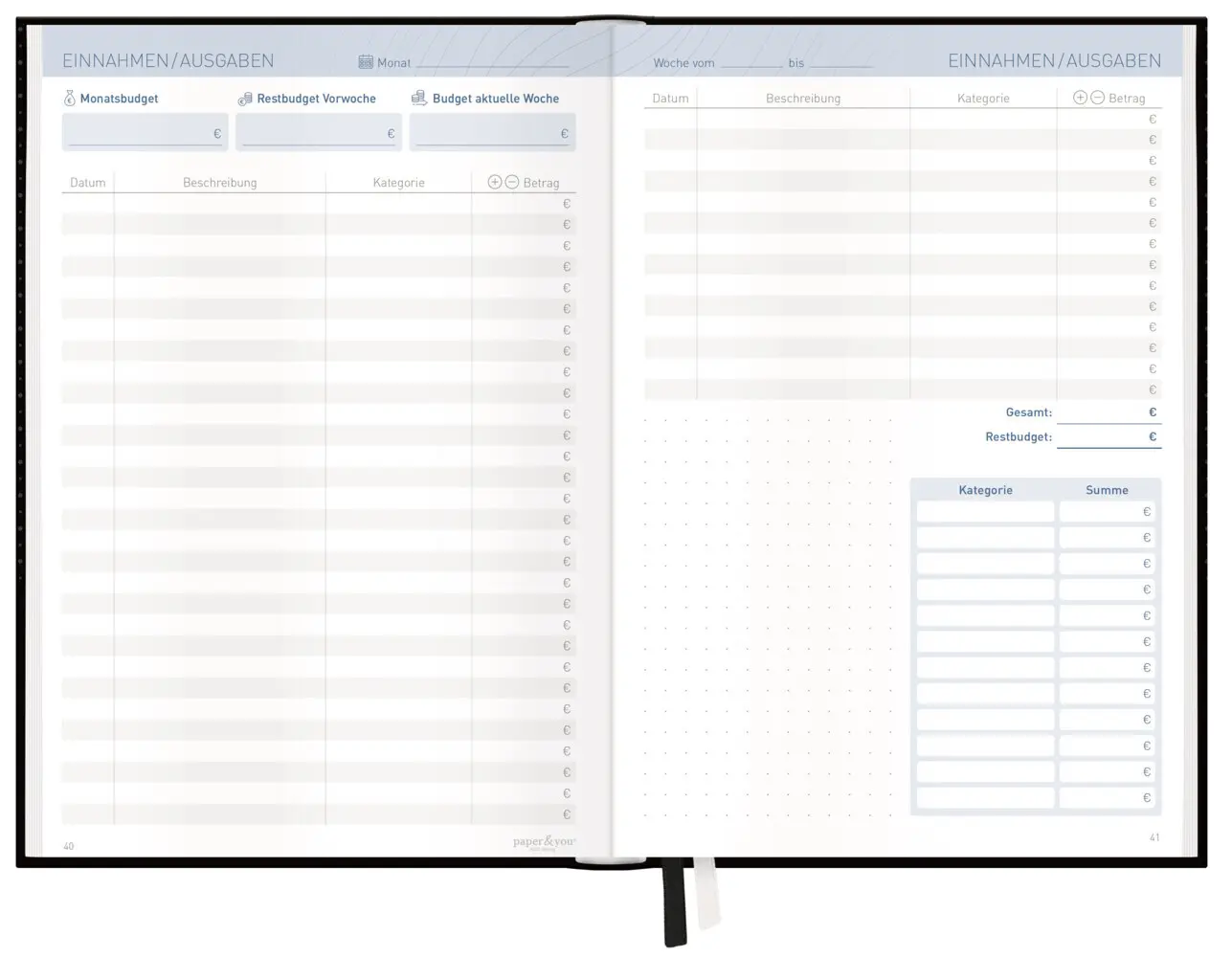 Bild: 4029357111777 | Finanzplaner A5+ | Kalender | Deutsch | Häfft | EAN 4029357111777
