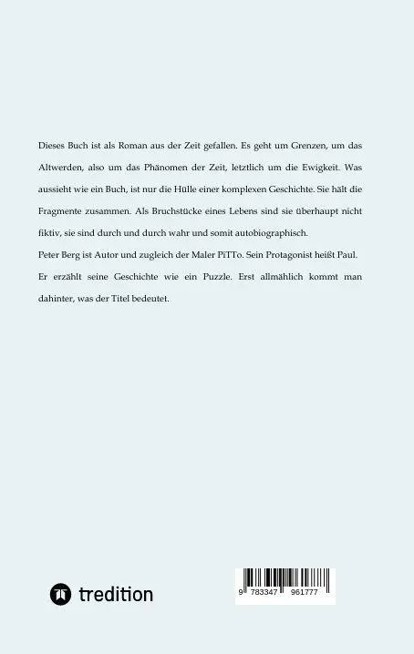 Rückseite: 9783347961777 | Engelchen flieg | Roman | Peter Berg | Taschenbuch | 324 S. | Deutsch