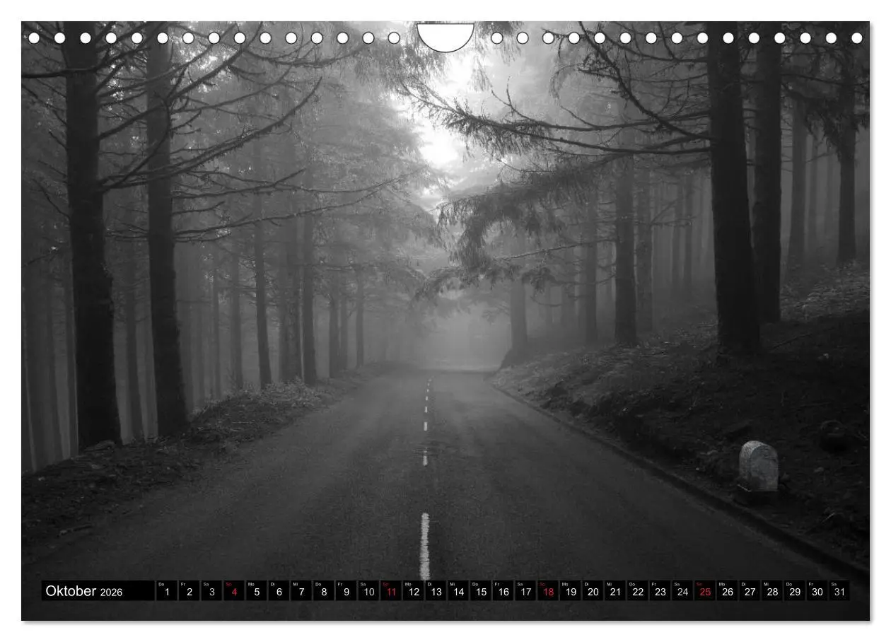 Bild: 9783516181777 | Stille Momente in Schwarz-Weiss (Wandkalender 2026 DIN A4 quer),...