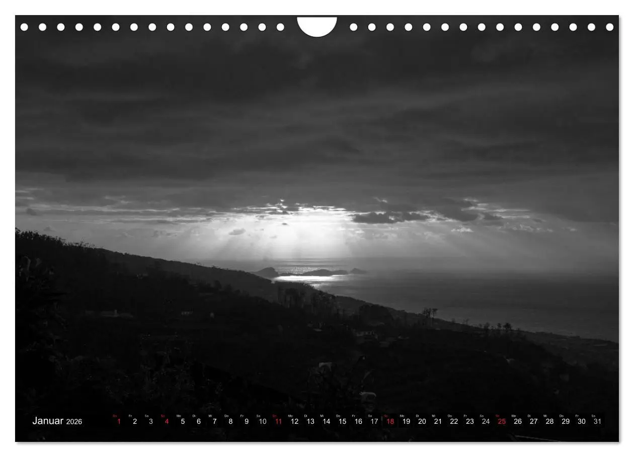Bild: 9783516181777 | Stille Momente in Schwarz-Weiss (Wandkalender 2026 DIN A4 quer),...