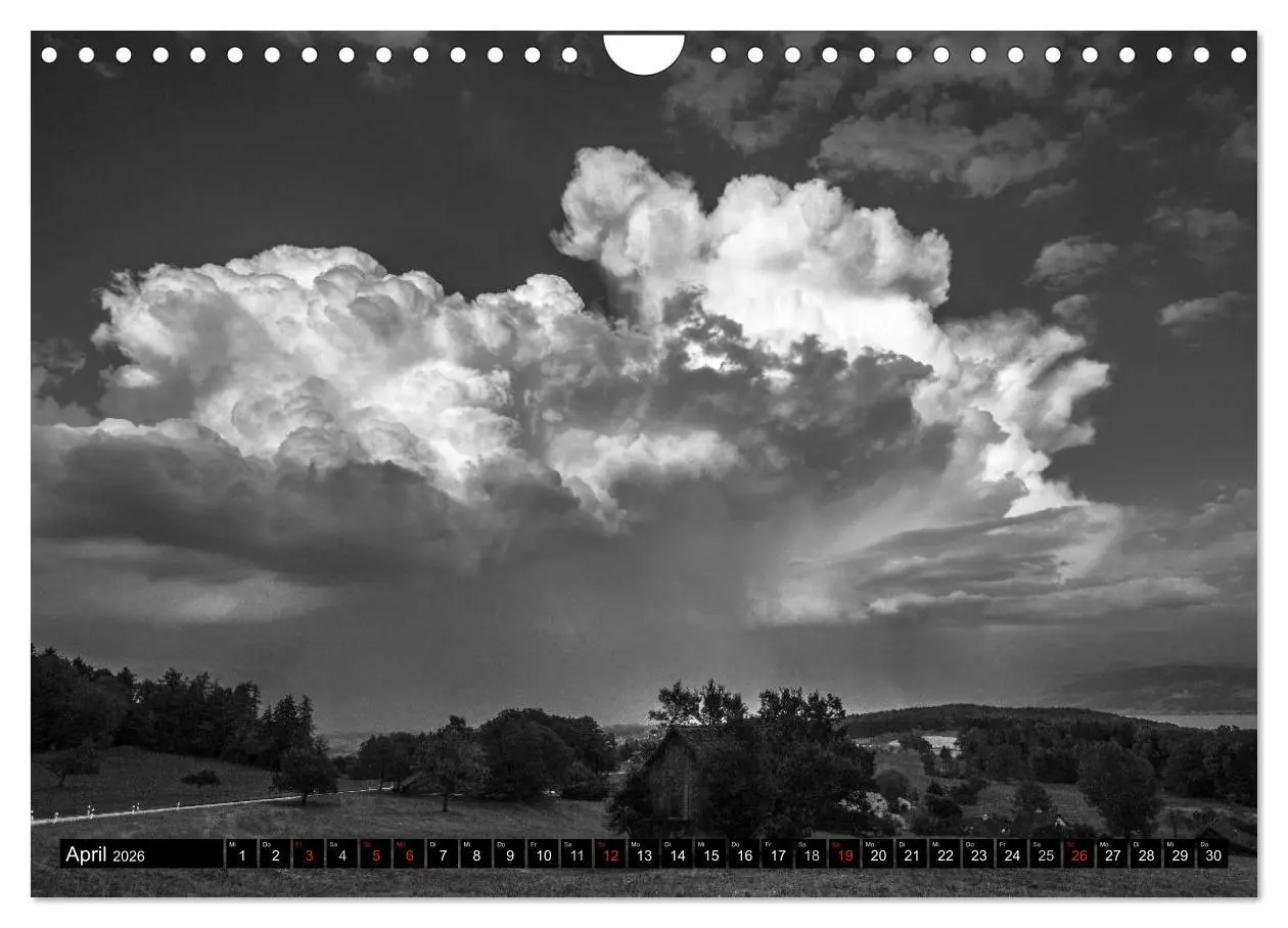 Bild: 9783516181777 | Stille Momente in Schwarz-Weiss (Wandkalender 2026 DIN A4 quer),...