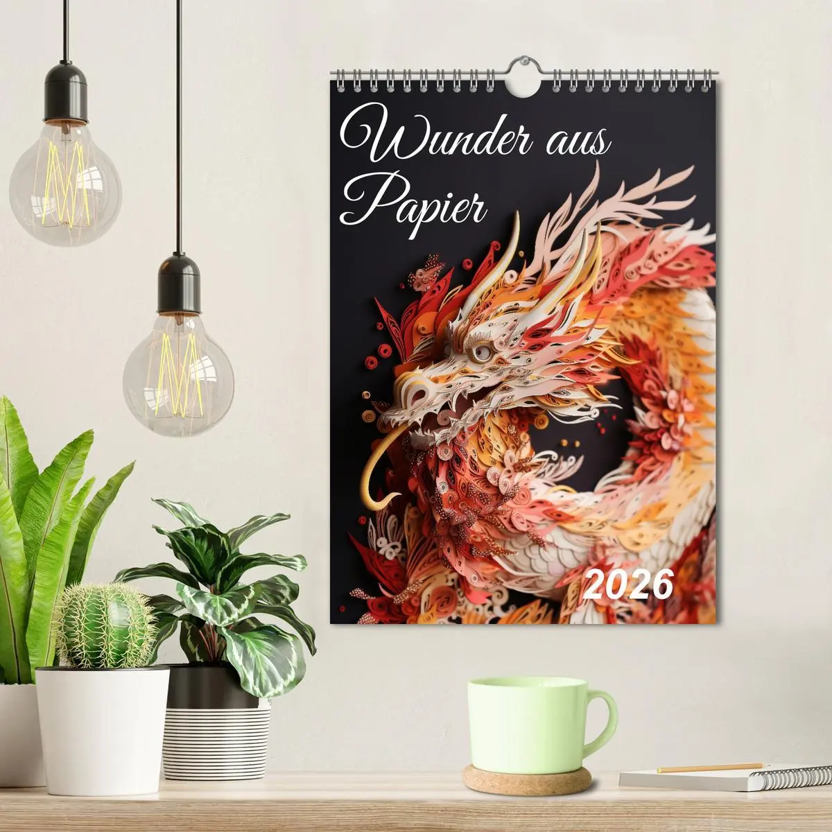 Bild: 9783516321777 | Wunder aus Papier (Wandkalender 2026 DIN A4 hoch), CALVENDO...