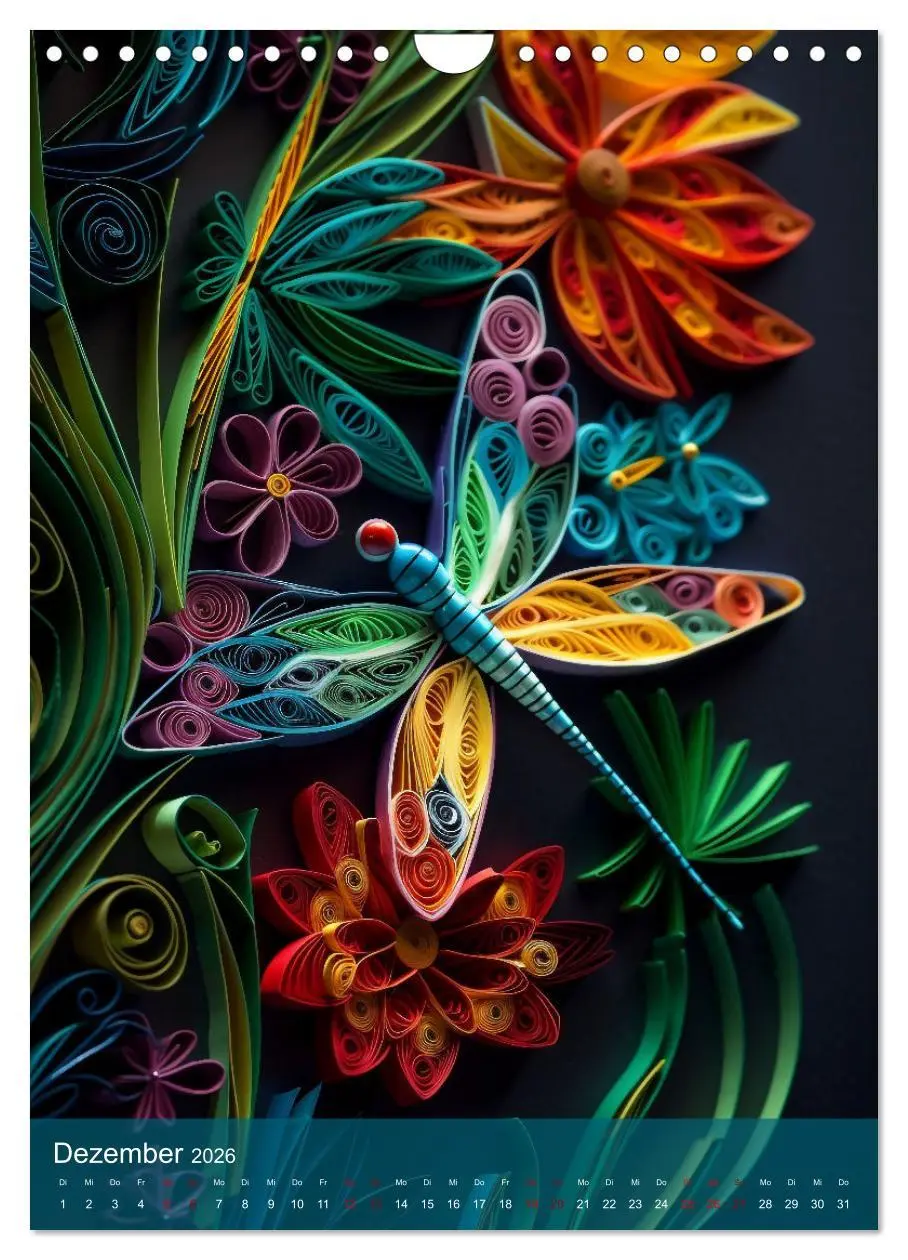 Bild: 9783516321777 | Wunder aus Papier (Wandkalender 2026 DIN A4 hoch), CALVENDO...
