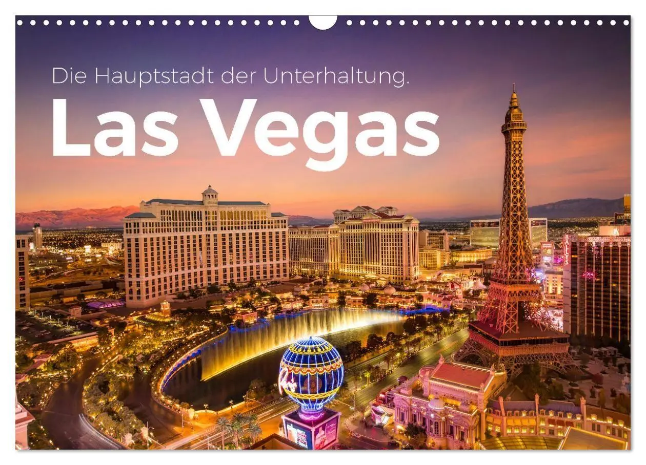 Cover: 9783569341777 | Las Vegas - Die Hauptstadt der Unterhaltung. (Wandkalender 2027 DIN...