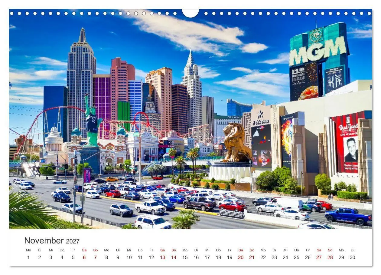 Bild: 9783569341777 | Las Vegas - Die Hauptstadt der Unterhaltung. (Wandkalender 2027 DIN...