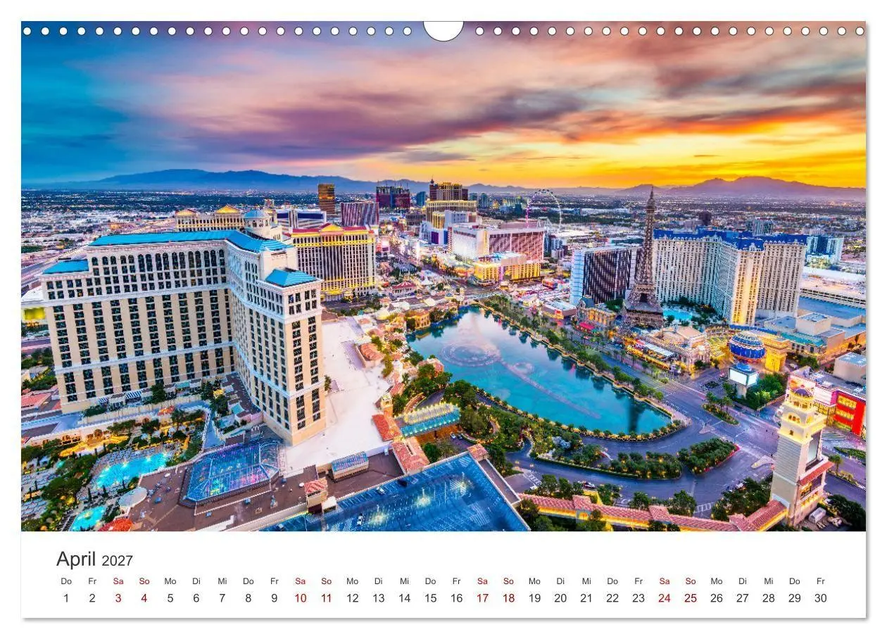Bild: 9783569341777 | Las Vegas - Die Hauptstadt der Unterhaltung. (Wandkalender 2027 DIN...