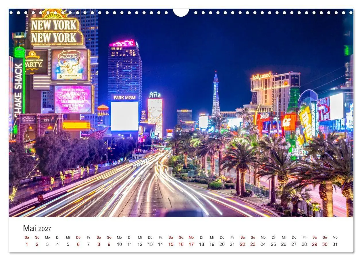 Bild: 9783569341777 | Las Vegas - Die Hauptstadt der Unterhaltung. (Wandkalender 2027 DIN...