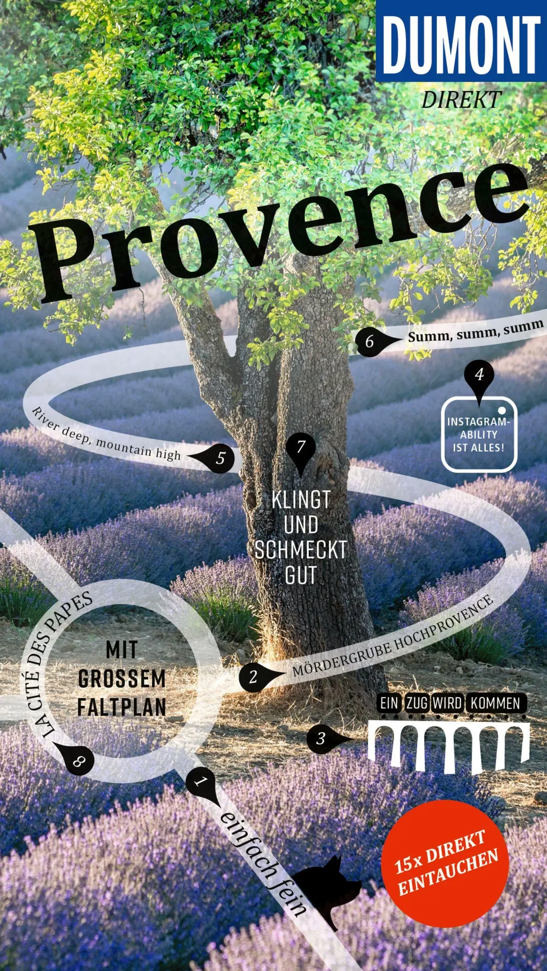 Cover: 9783616001777 | DUMONT direkt Reiseführer Provence | Mit großem Faltplan | Klaus Simon