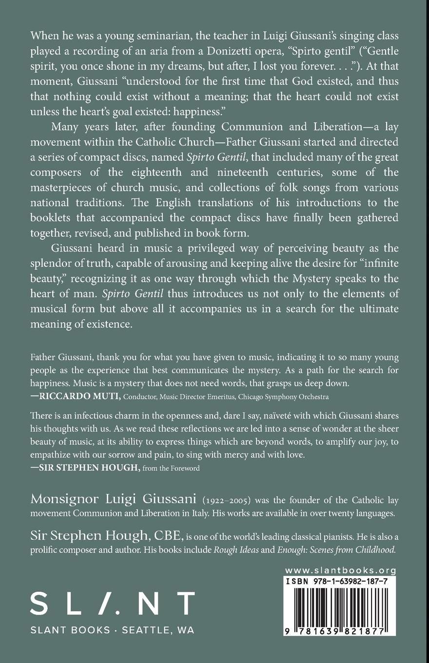 Rückseite: 9781639821877 | Spirto Gentil | Luigi Giussani | Taschenbuch | Englisch | 2025