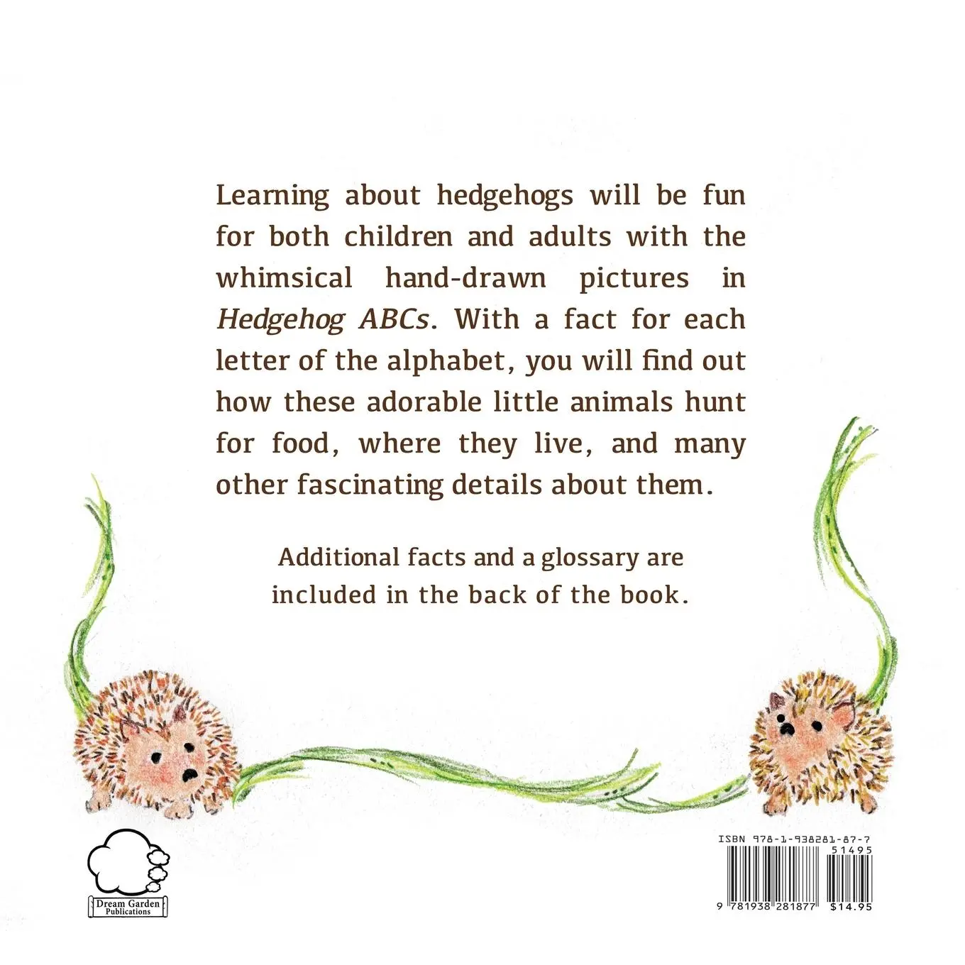 Rückseite: 9781938281877 | Hedgehog ABCs | S. M. Cabell | Taschenbuch | Englisch | 2023