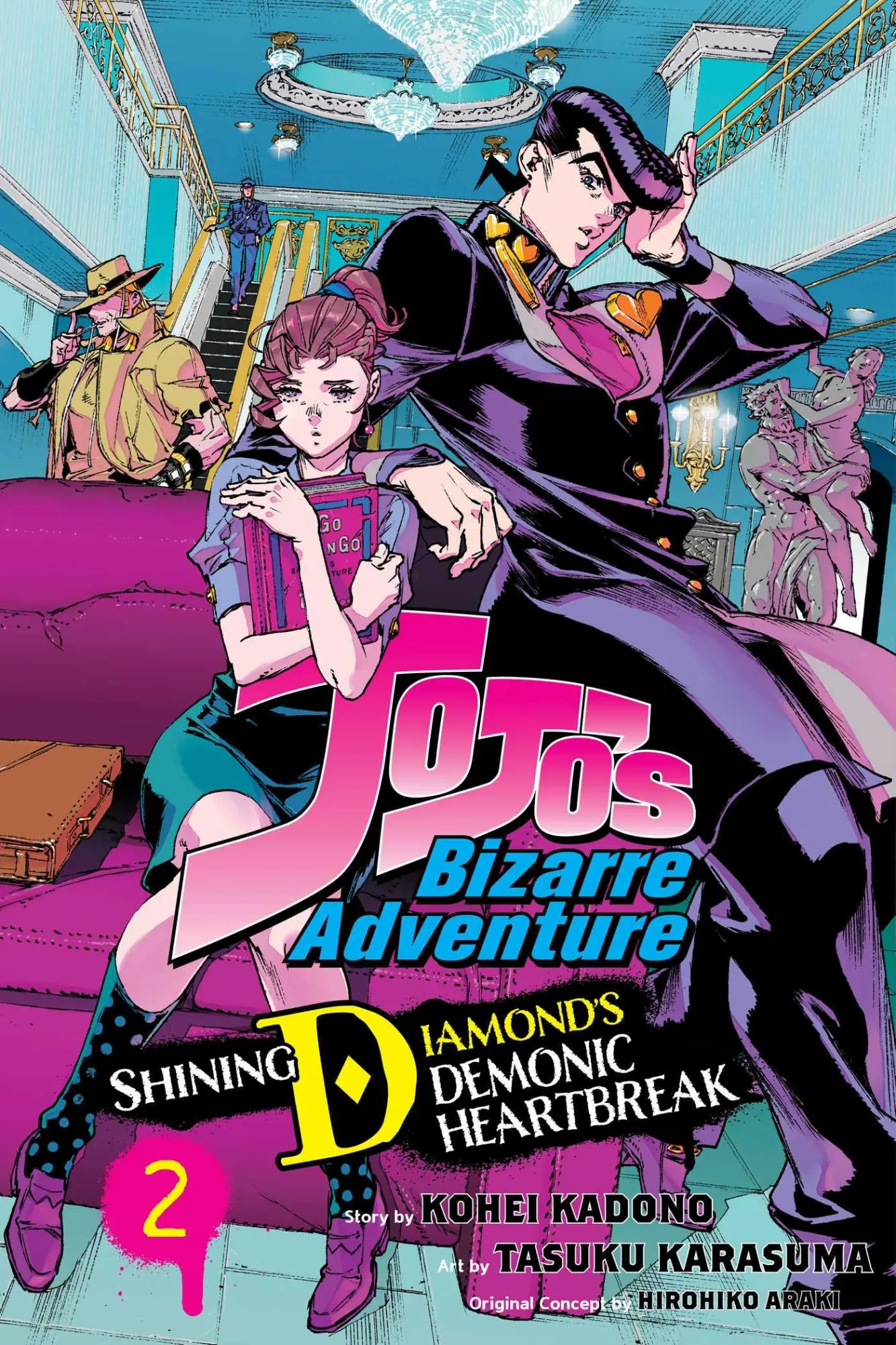 Cover: 9781974751877 | Jojo's Bizarre Adventure: Shining Diamond's Demonic Heartbreak, Vol. 2