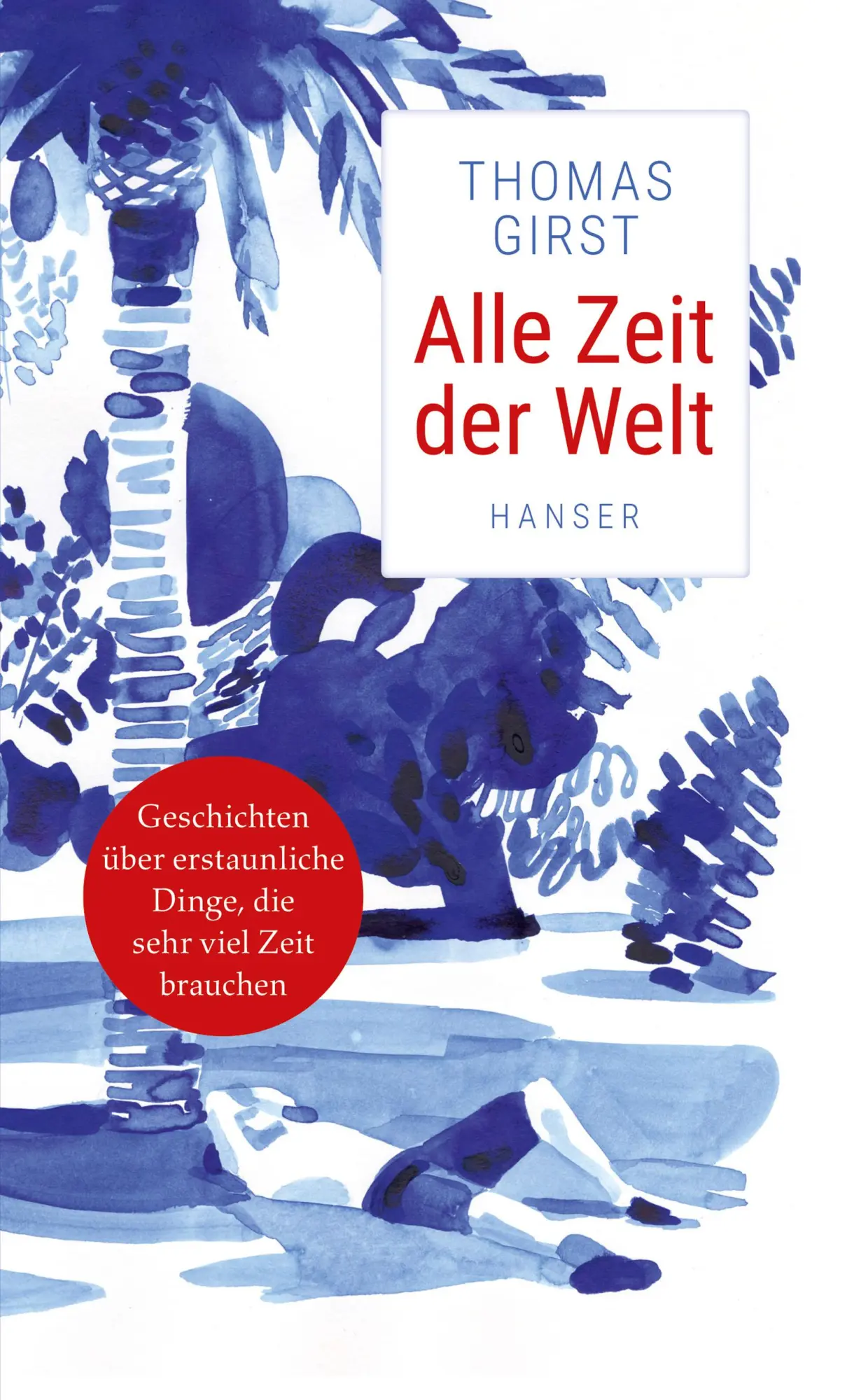 Cover: 9783446261877 | Alle Zeit der Welt | Thomas Girst | Buch | Mit Lesebändchen | 208 S.