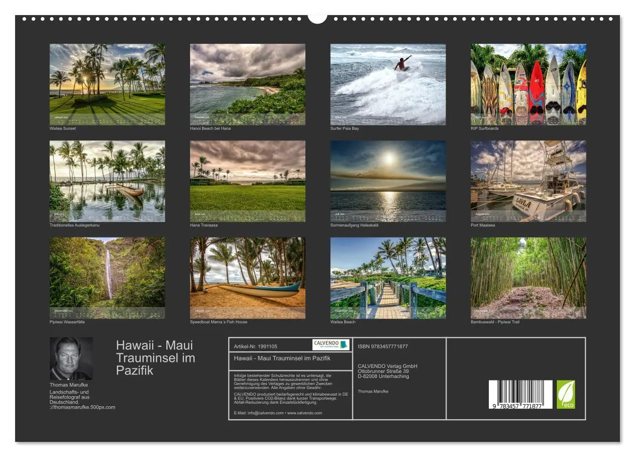 Bild: 9783457771877 | Hawaii - Maui Trauminsel im Pazifik (hochwertiger Premium...