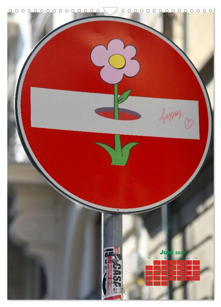 Bild: 9783569021877 | Clet Abraham gibt den Straßenschildern eine ganz neue Bedeutung...