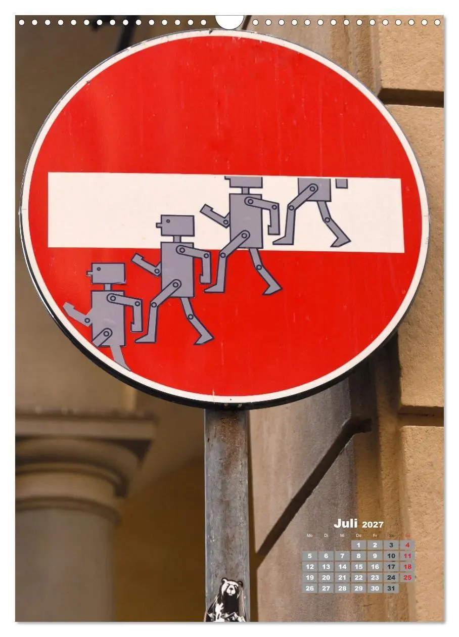 Bild: 9783569021877 | Clet Abraham gibt den Straßenschildern eine ganz neue Bedeutung...