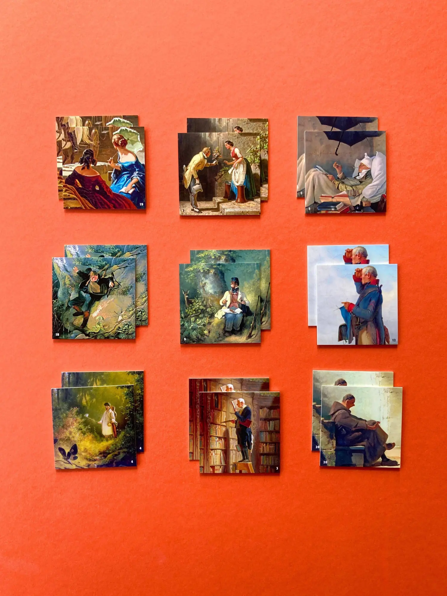 Bild: 4260044151977 | Carl Spitzweg. Memo Matching Game | Spiel | Schachtel | Deutsch | 2026