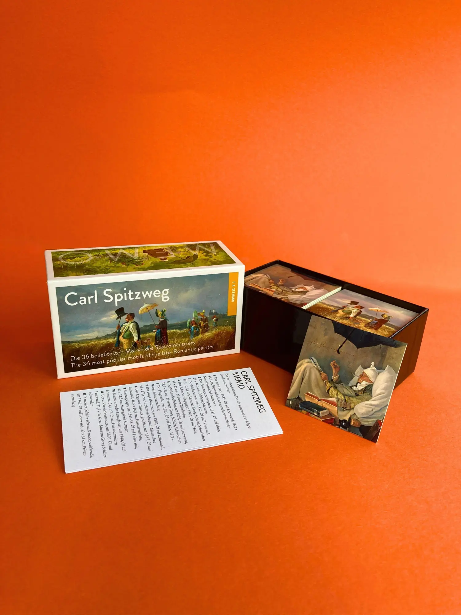 Bild: 4260044151977 | Carl Spitzweg. Memo Matching Game | Spiel | Schachtel | Deutsch | 2026