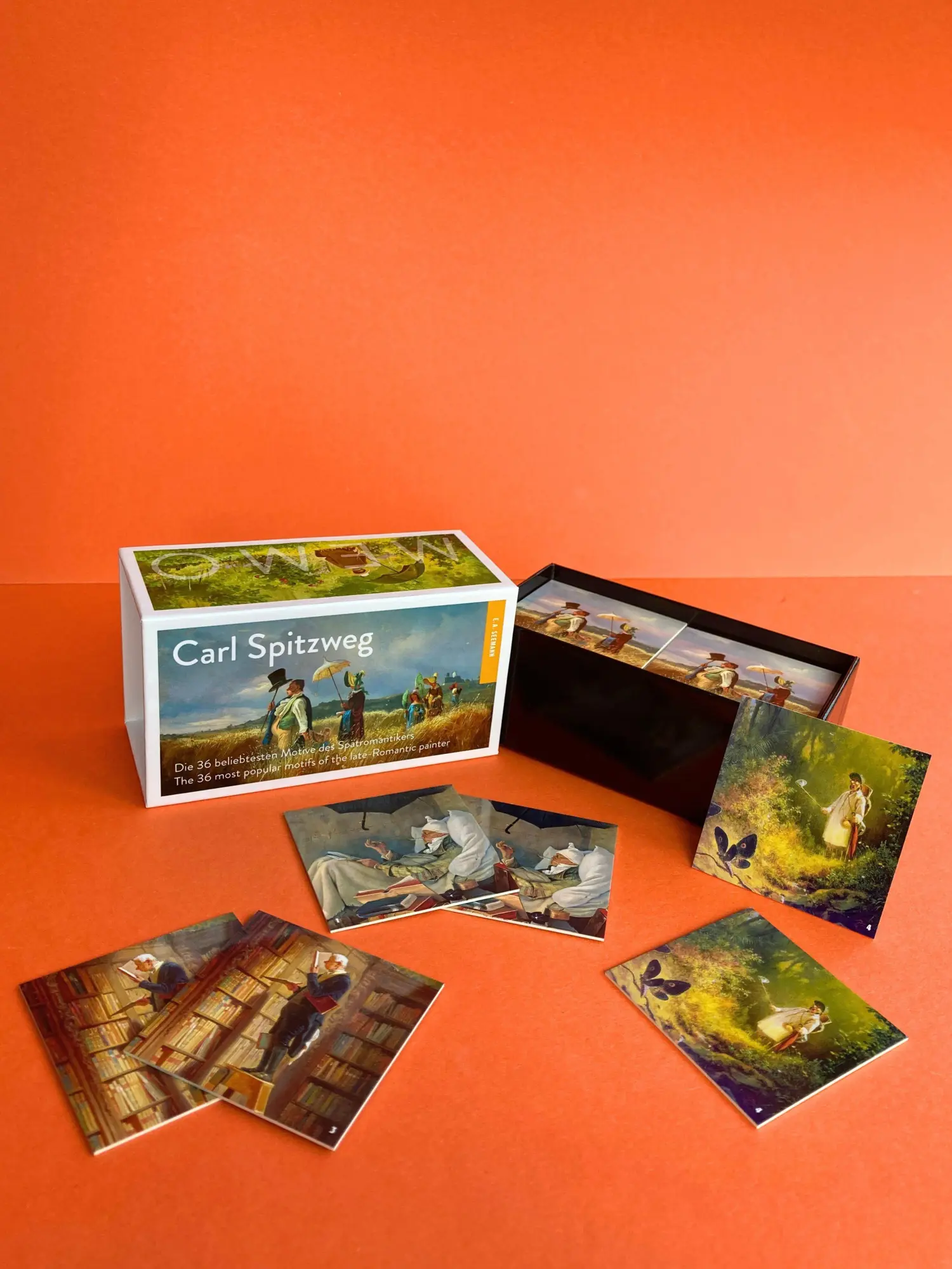 Bild: 4260044151977 | Carl Spitzweg. Memo Matching Game | Spiel | Schachtel | Deutsch | 2026