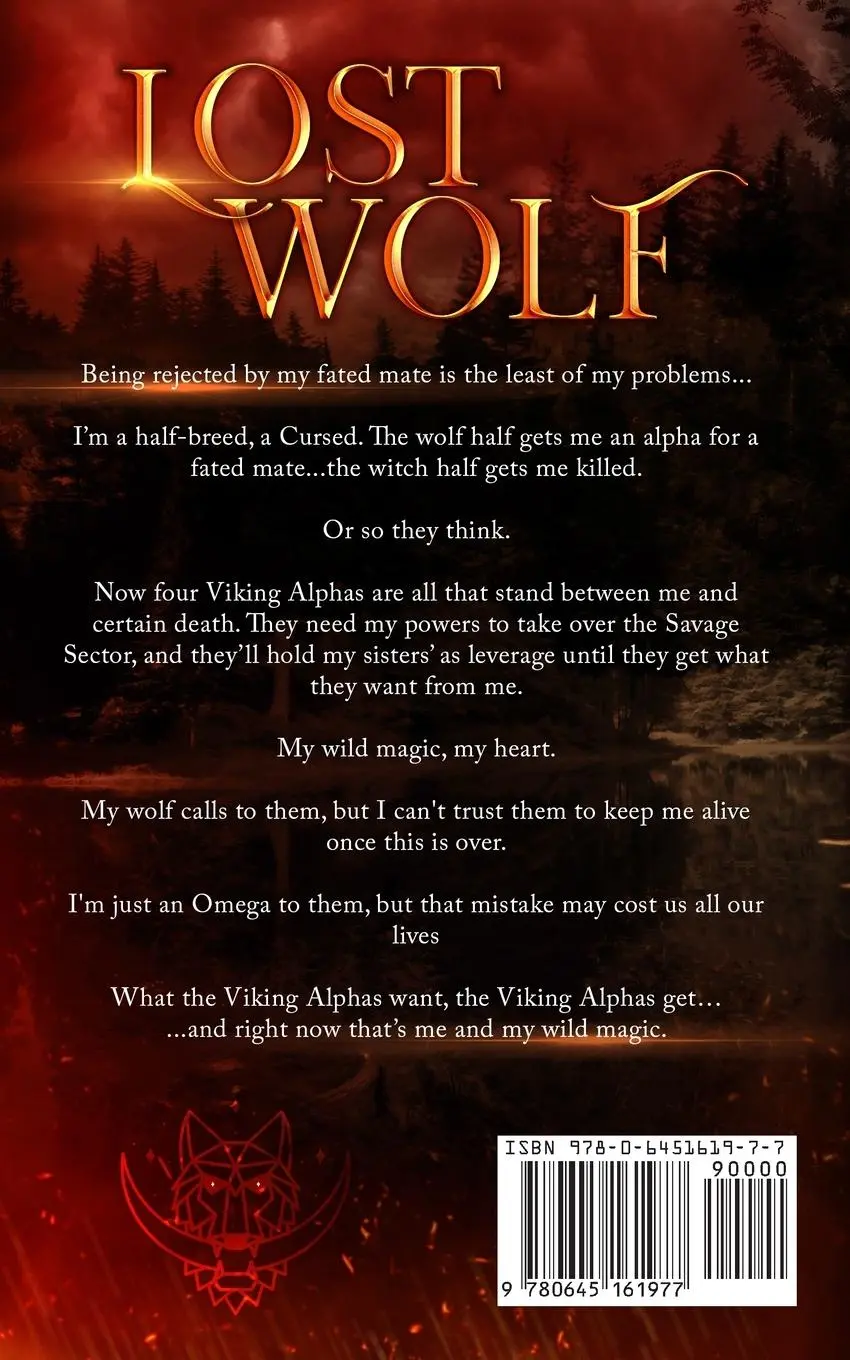 Rückseite: 9780645161977 | Lost Wolf | Paranormal Wolf Shifter Romance | Mila Young | Taschenbuch