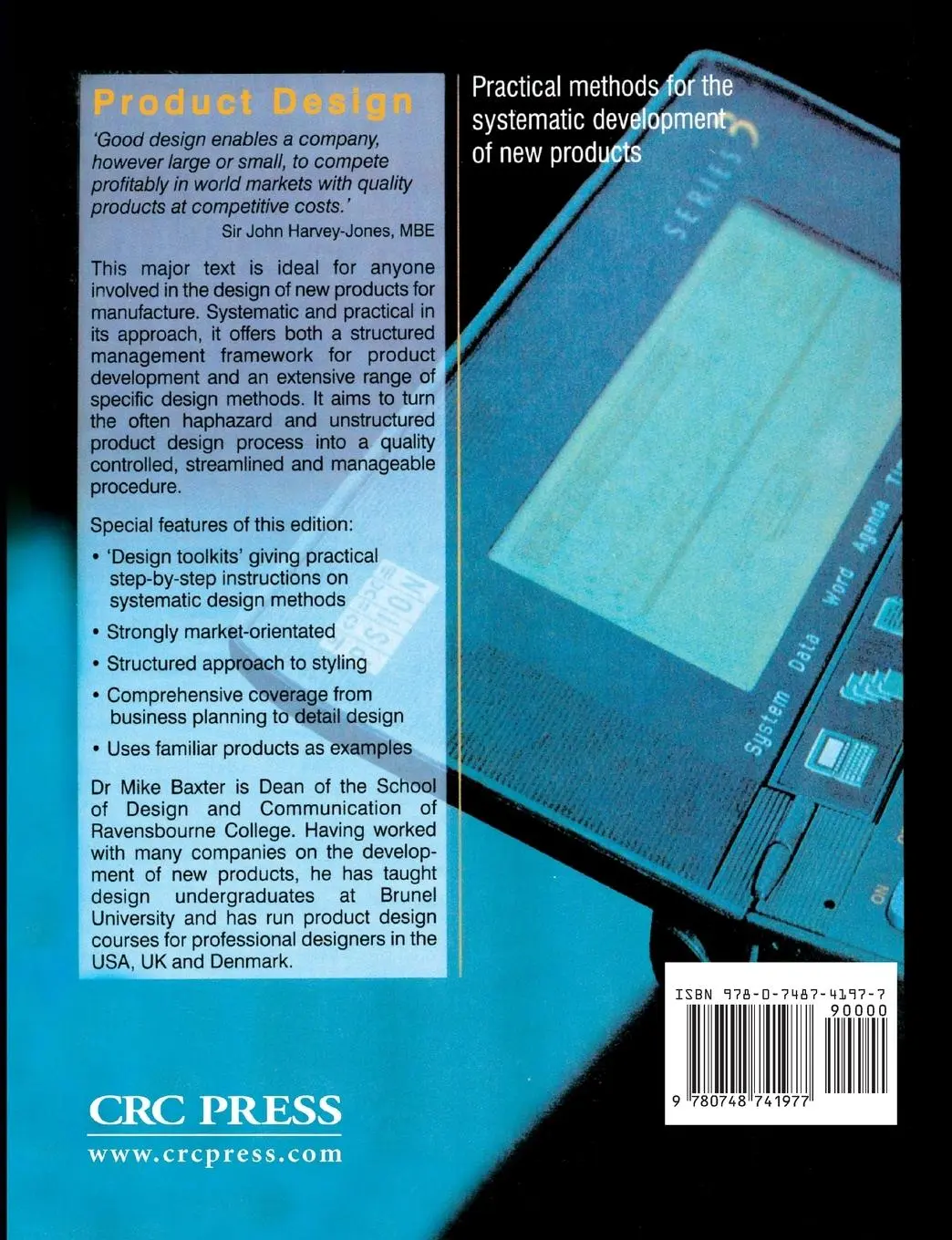Rückseite: 9780748741977 | Product Design | Mike Baxter | Taschenbuch | Englisch | 1995