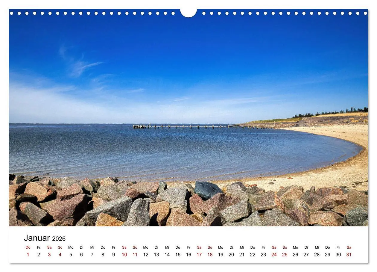 Bild: 9783457521977 | Föhr - Friesische Karibik (Wandkalender 2026 DIN A3 quer), CALVENDO...