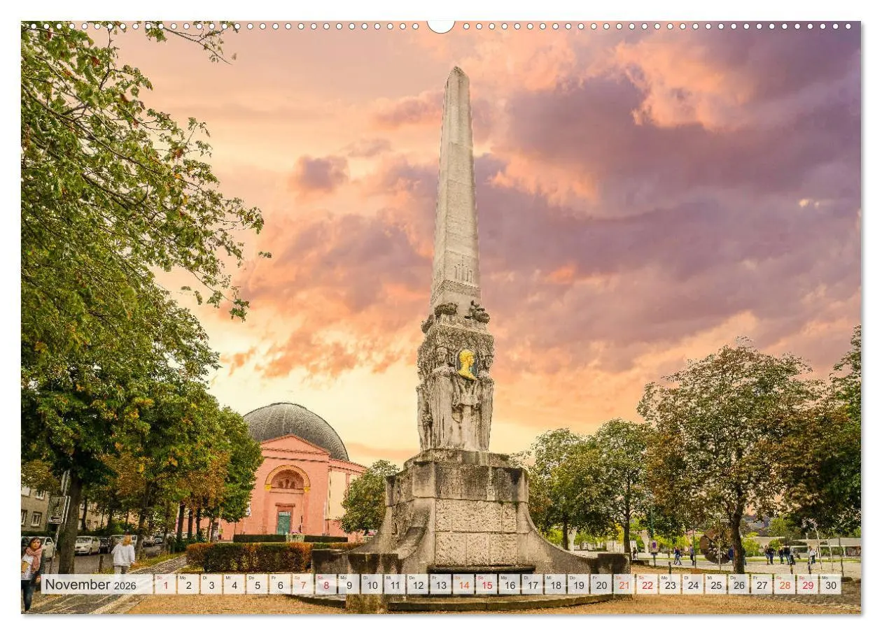 Bild: 9783457761977 | Darmstadt Stadtansichten (hochwertiger Premium Wandkalender 2026...