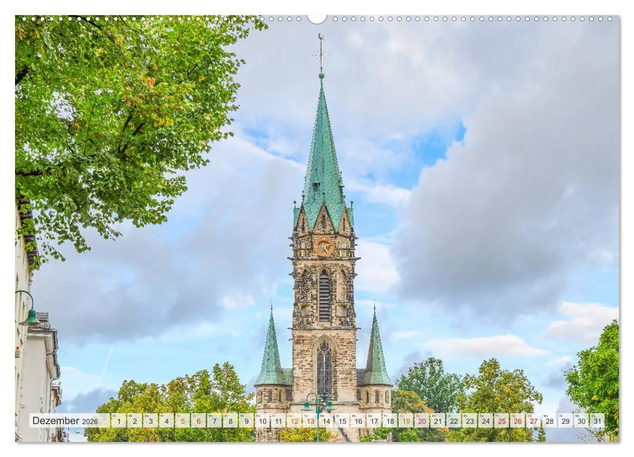 Bild: 9783457761977 | Darmstadt Stadtansichten (hochwertiger Premium Wandkalender 2026...