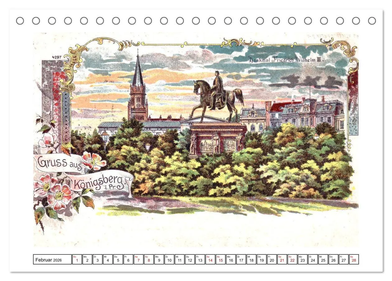 Bild: 9783457831977 | Gruss aus Königsberg (Tischkalender 2026 DIN A5 quer), CALVENDO...