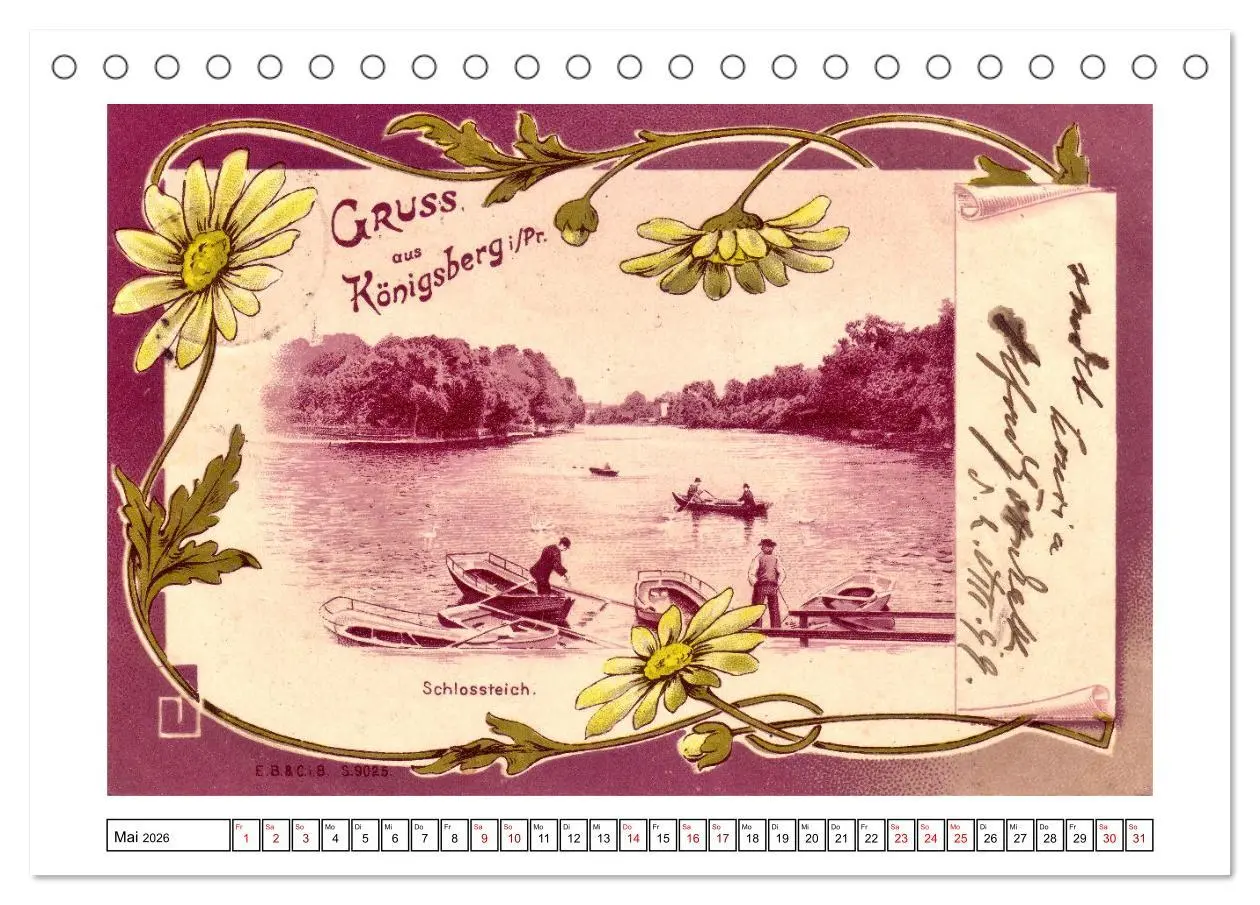 Bild: 9783457831977 | Gruss aus Königsberg (Tischkalender 2026 DIN A5 quer), CALVENDO...