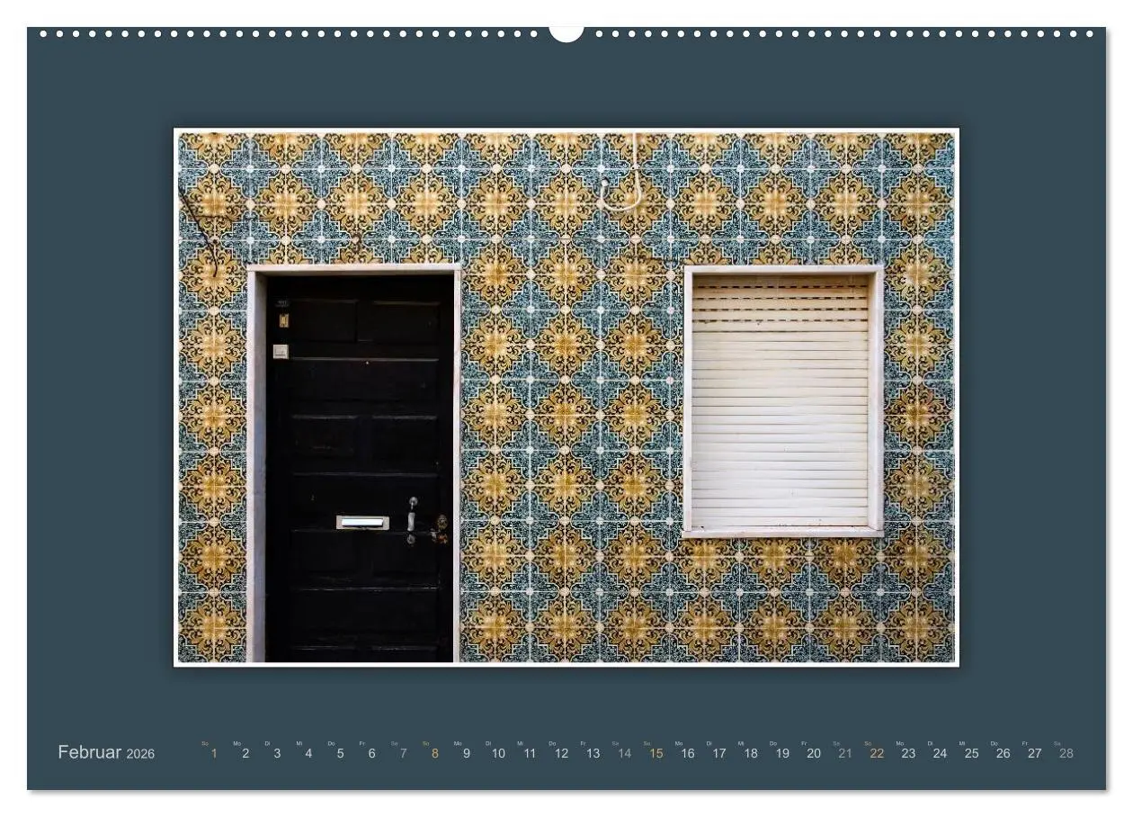 Bild: 9783516161977 | Azulejo-Fassaden in Portugal (hochwertiger Premium Wandkalender...