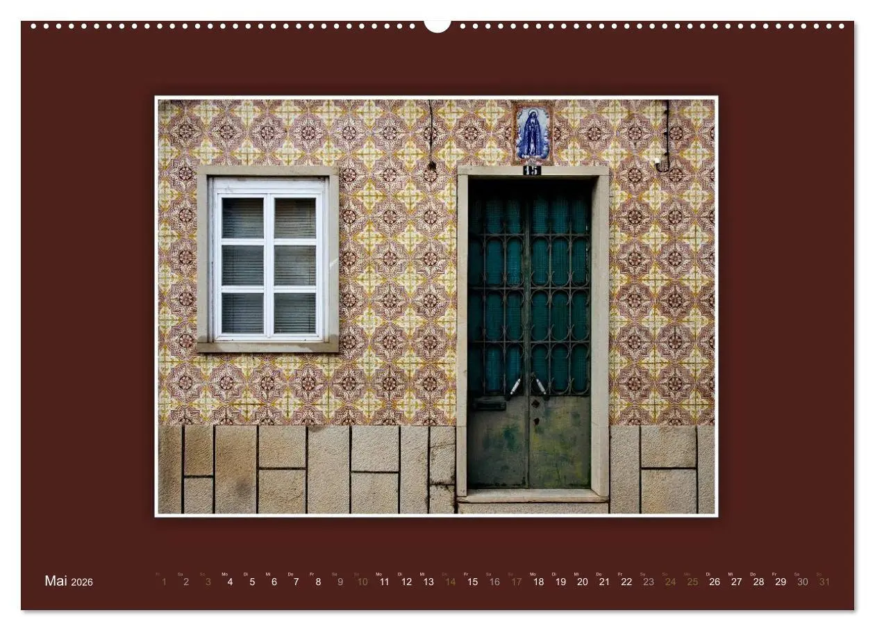 Bild: 9783516161977 | Azulejo-Fassaden in Portugal (hochwertiger Premium Wandkalender...