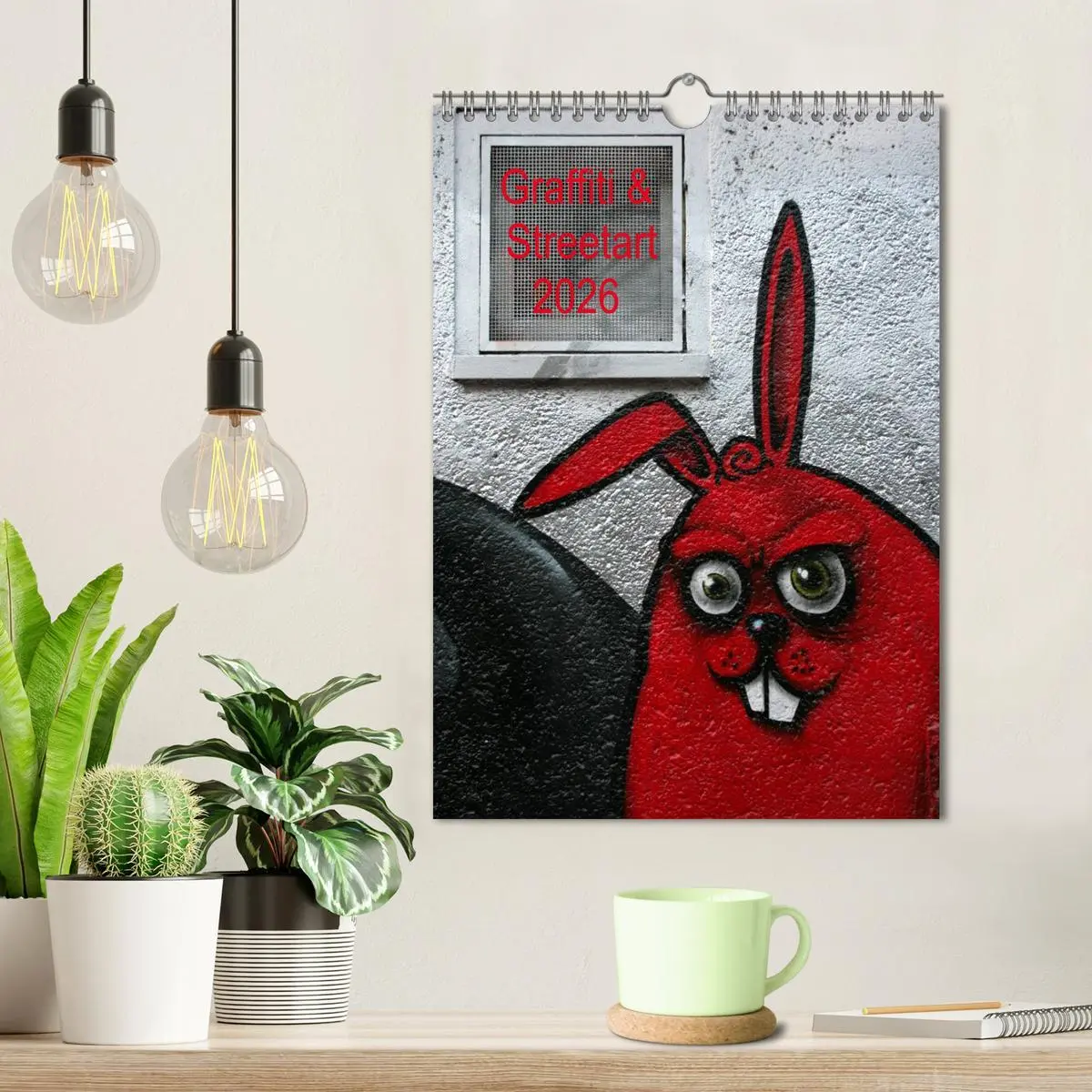 Bild: 9783516471977 | Graffiti &amp; Streetart 2026 (Wandkalender 2026 DIN A4 hoch), CALVENDO...