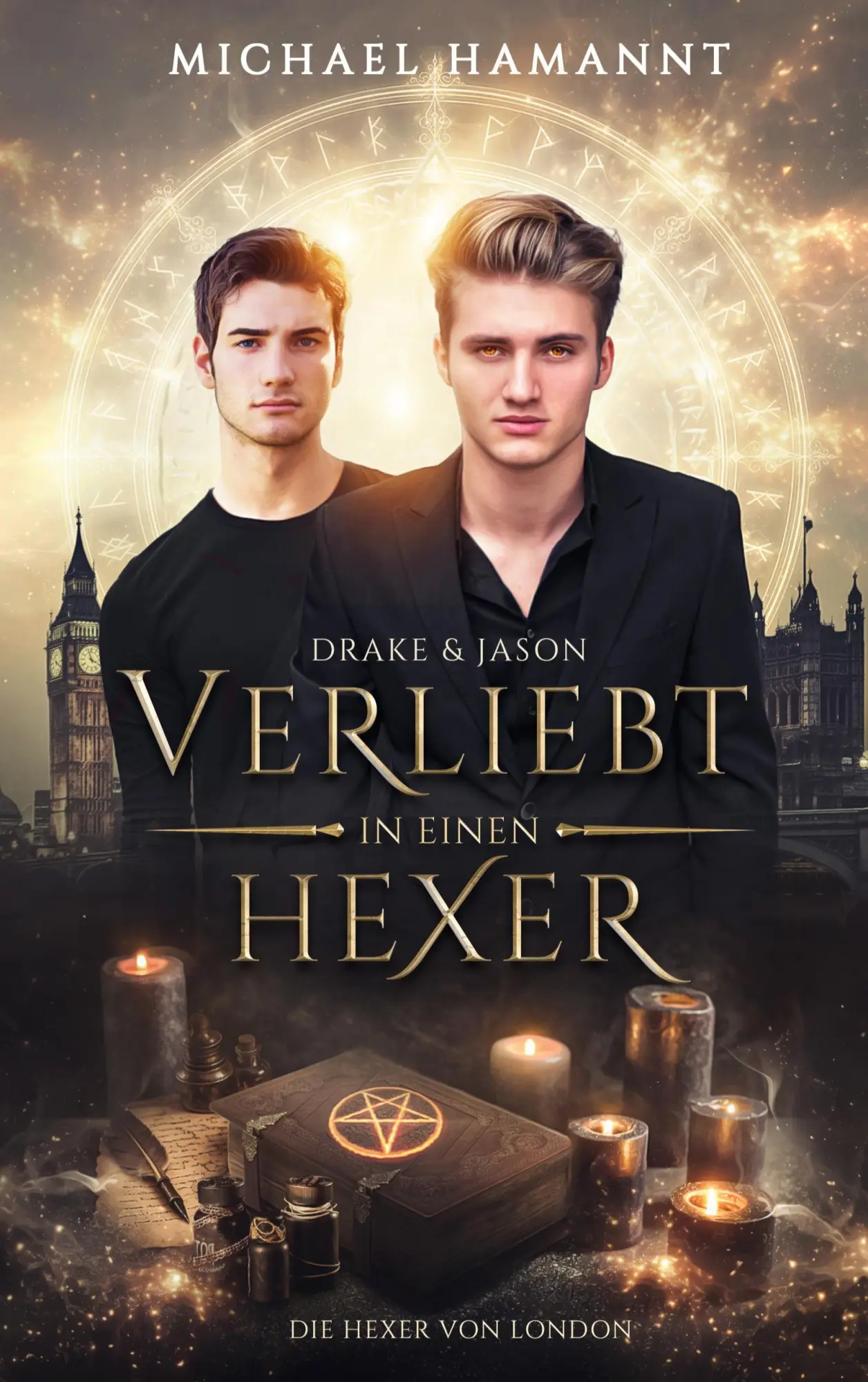 Cover: 9783696351977 | Drake &amp; Jason | Verliebt in einen Hexer | Michael Hamannt | Buch