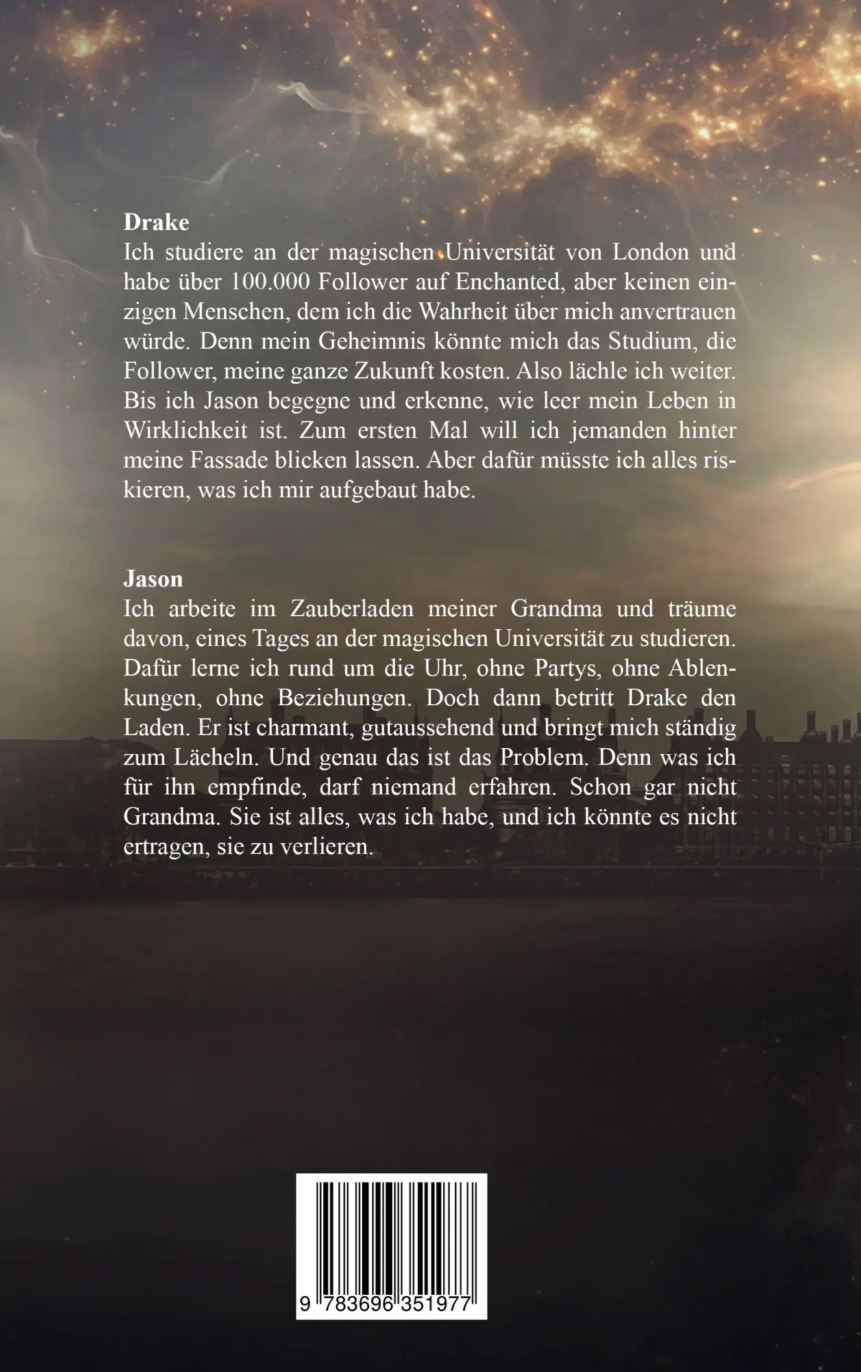 Rückseite: 9783696351977 | Drake &amp; Jason | Verliebt in einen Hexer | Michael Hamannt | Buch