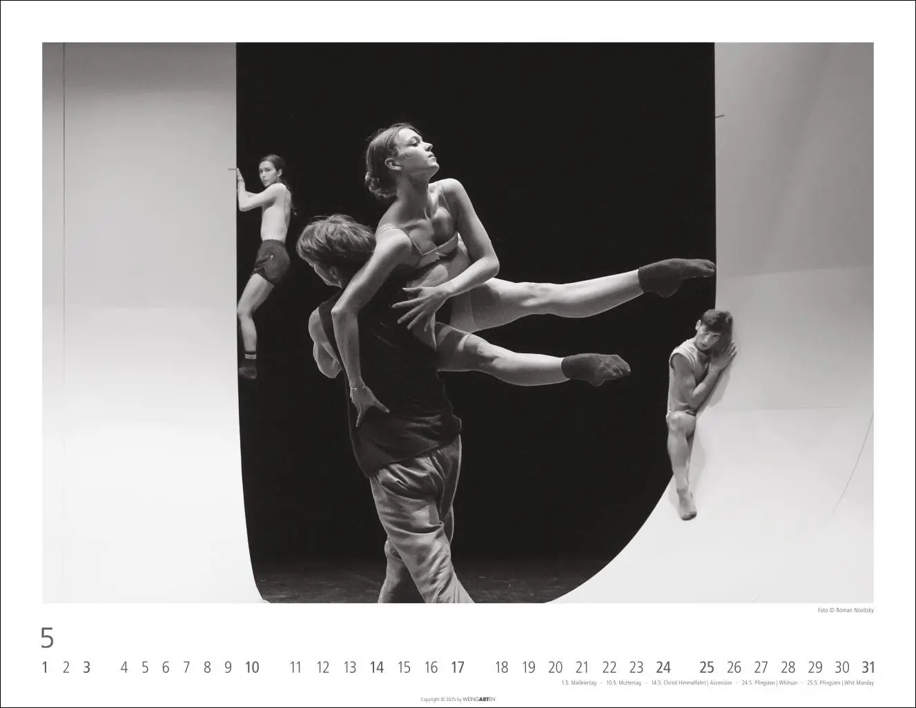 Bild: 9783839901977 | Ballettsaal - Stuttgarter Ballett Kalender 2026 | Roman Novitzky