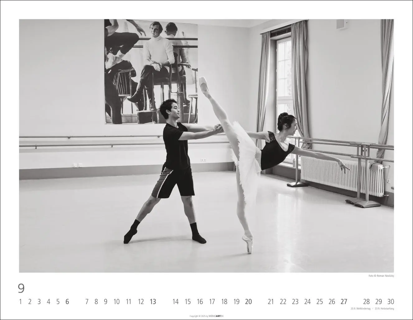 Bild: 9783839901977 | Ballettsaal - Stuttgarter Ballett Kalender 2026 | Roman Novitzky