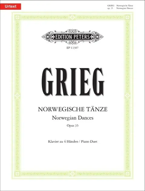 Cover: 9790014111977 | Norwegische Tänze/Norwegian Dances | Edvard Grieg | Broschüre | 53 S.