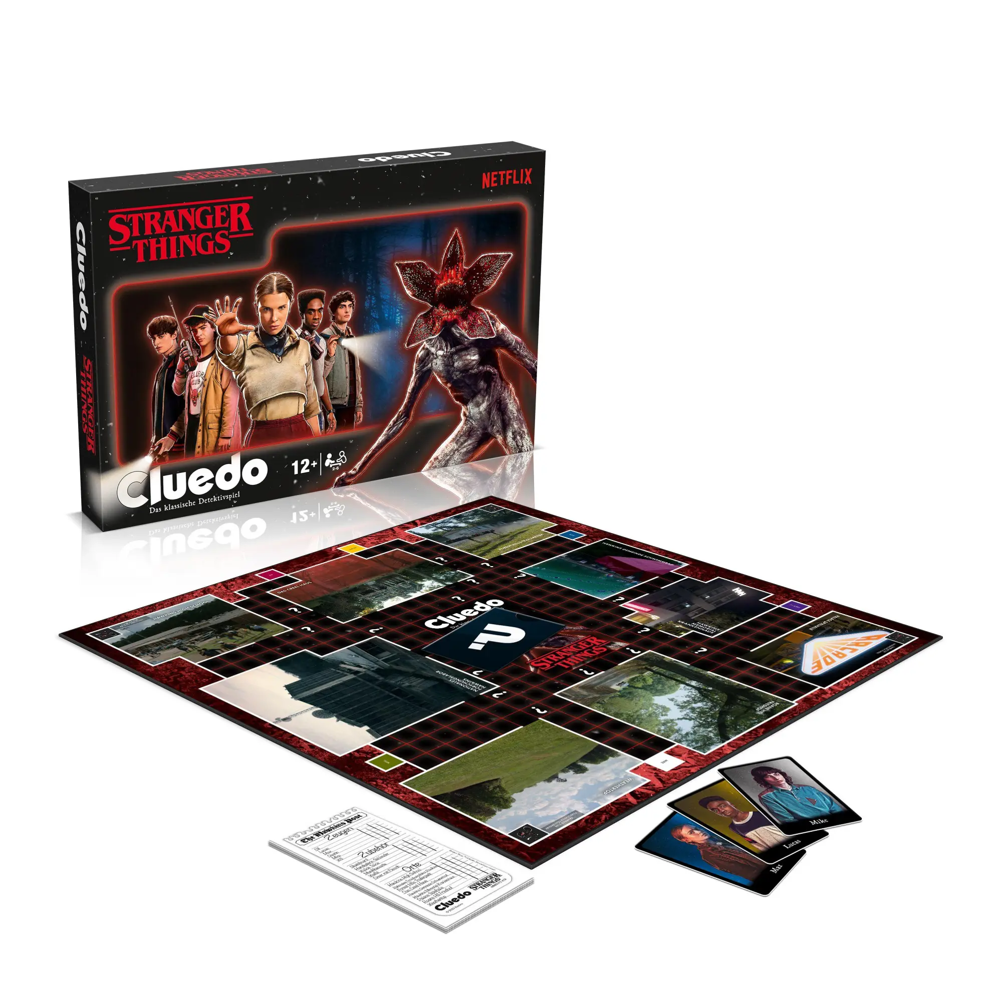 Bild: 5036905062077 | Cluedo Stranger Things | Spiel | Deutsch | 2026 | Winning Moves
