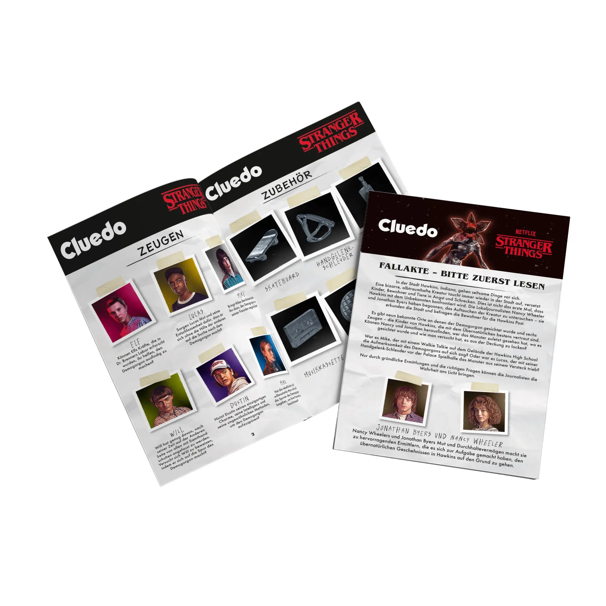 Bild: 5036905062077 | Cluedo Stranger Things | Spiel | Deutsch | 2026 | Winning Moves
