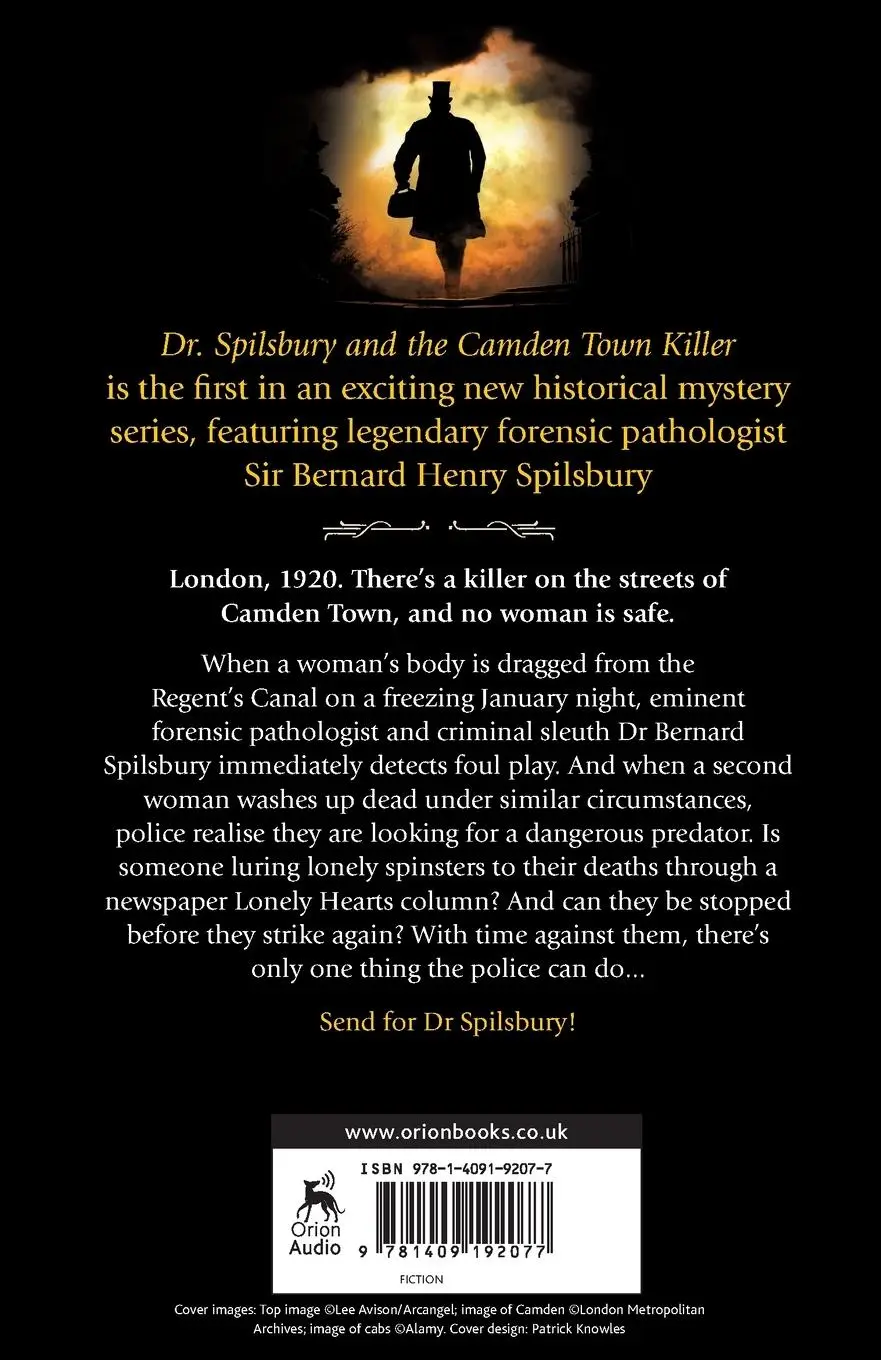 Rückseite: 9781409192077 | Dr. Spilsbury and the Camden Town Killer | D. L. Douglas | Taschenbuch