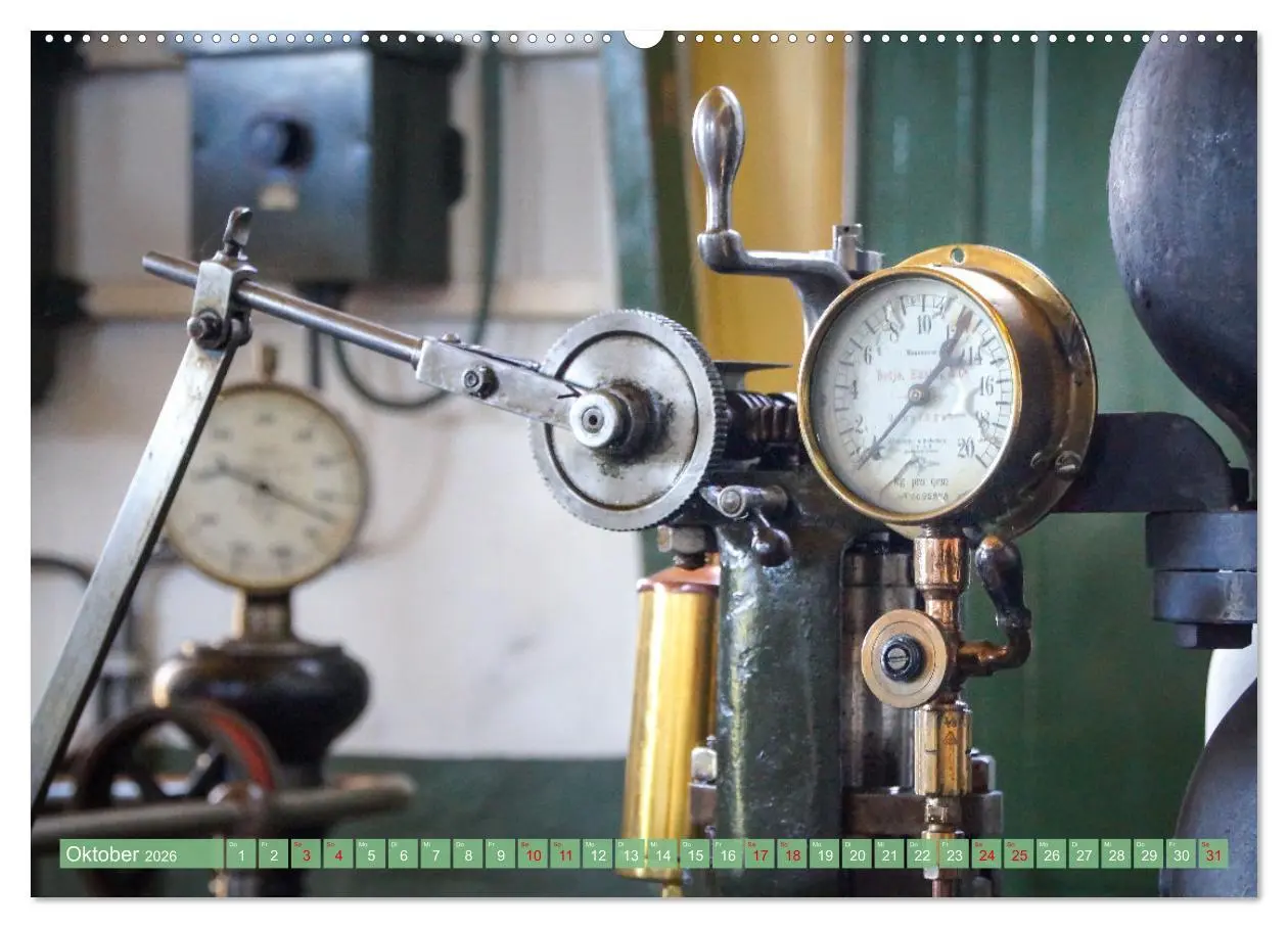 Bild: 9783457652077 | Dampfmaschinen - Technik (hochwertiger Premium Wandkalender 2026...