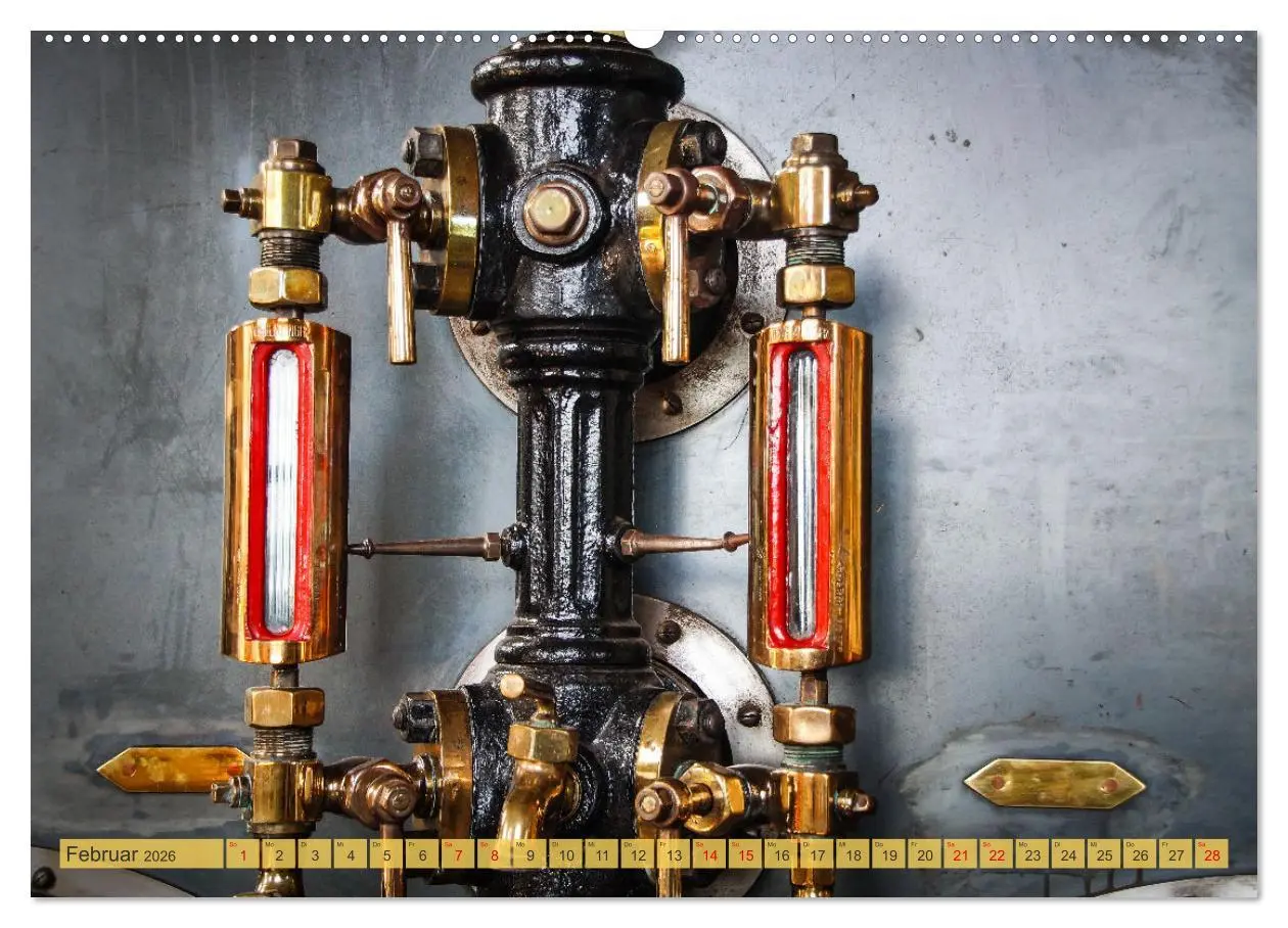 Bild: 9783457652077 | Dampfmaschinen - Technik (hochwertiger Premium Wandkalender 2026...